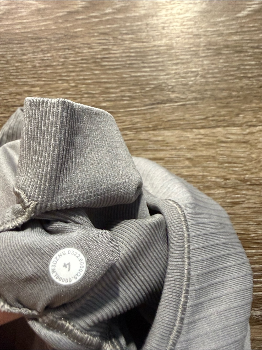 FINAL SALE Lululemon Ebb to Street Long Sleeve Shirt Gull Grey - Picture 5 of 5